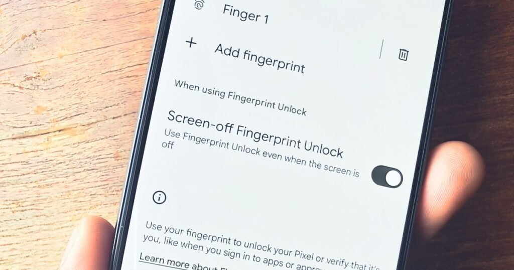 Android 16 brings a blind fingerprint unlock perk to Pixel phones