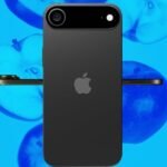 Apple iPhone 17 Air slim profile compared to iPhone 17 Pro in latest image