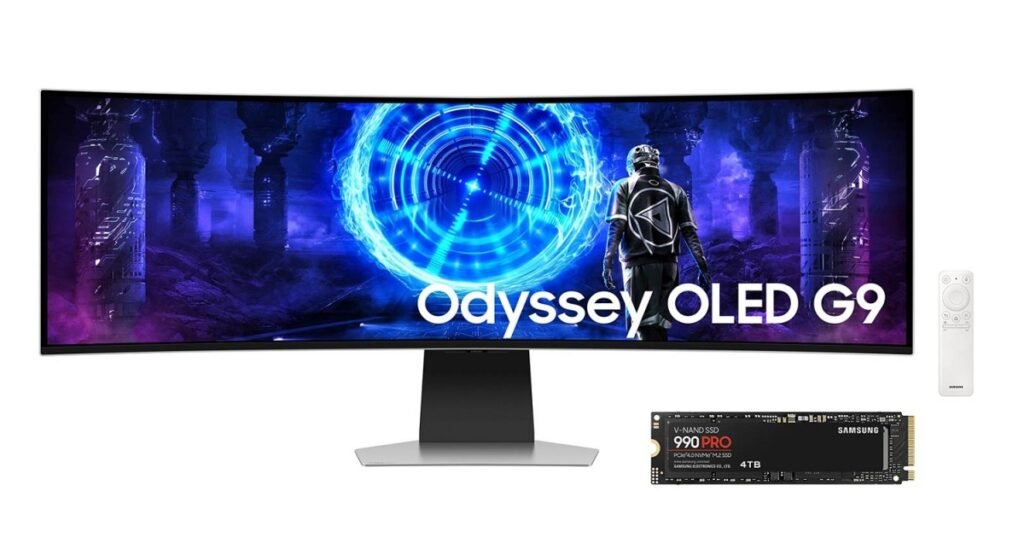Buy this 49-inch OLED monitor deal and get a free 4TB SSD