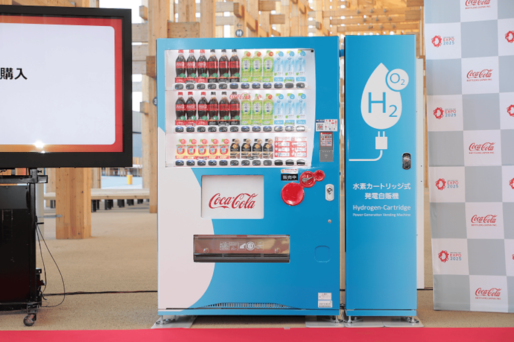 Coca-Cola’s hydrogen vending machines could reinvent where we buy soda