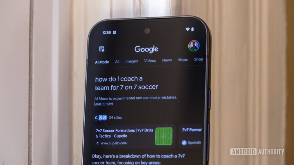 Google tests new way to start AI Mode conversations (APK teardown)