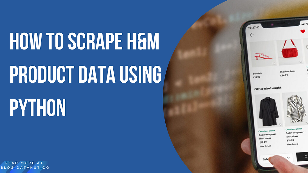 How to scrape H&M product data using Python