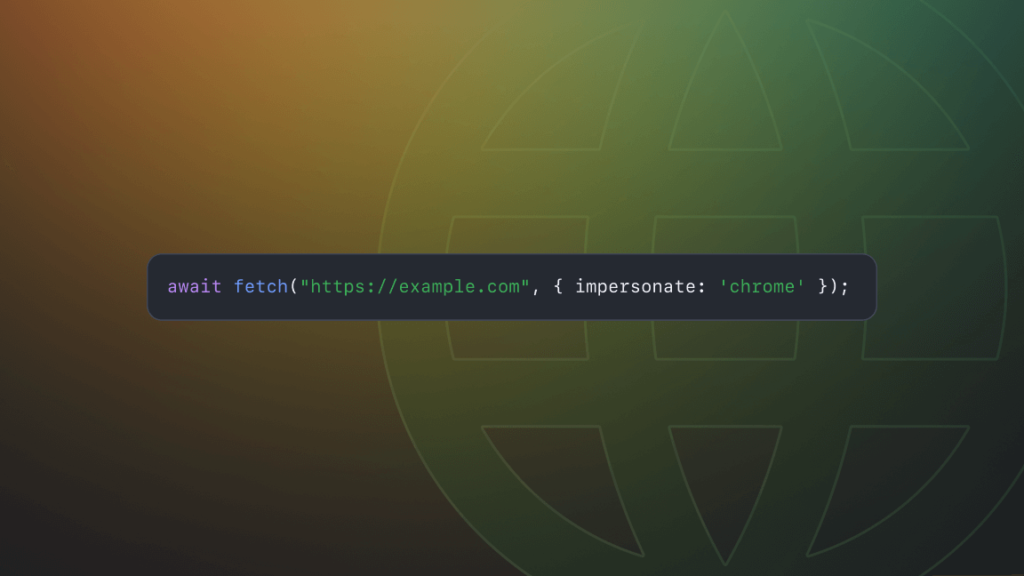 IMPIT: browser impersonation made simple