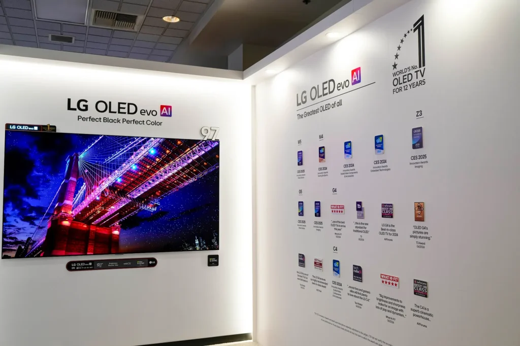 LG Electronics Triumphs with 100+ Awards at CES 2025 and Exciting New Products for Nigeria