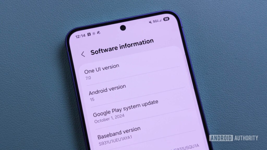 One UI 7 stable is not coming on April 7 in the US
