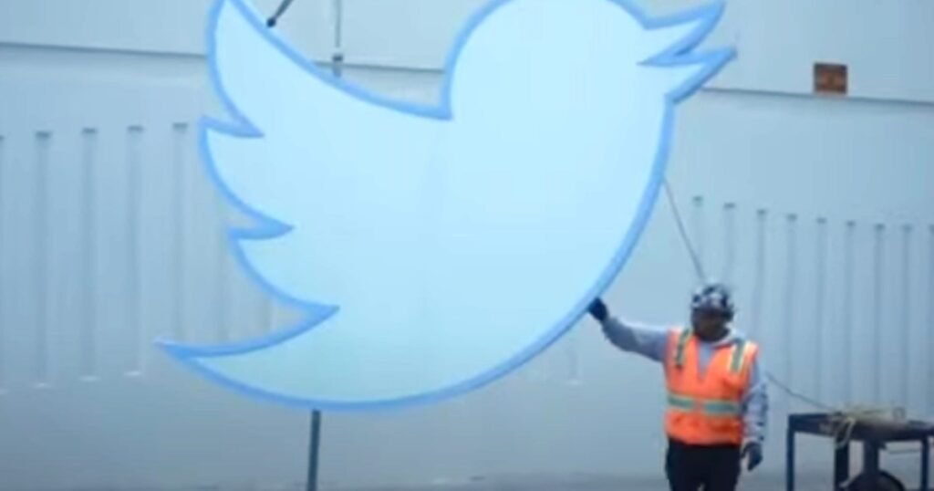 Psst … wanna buy the massive Twitter logo sign?