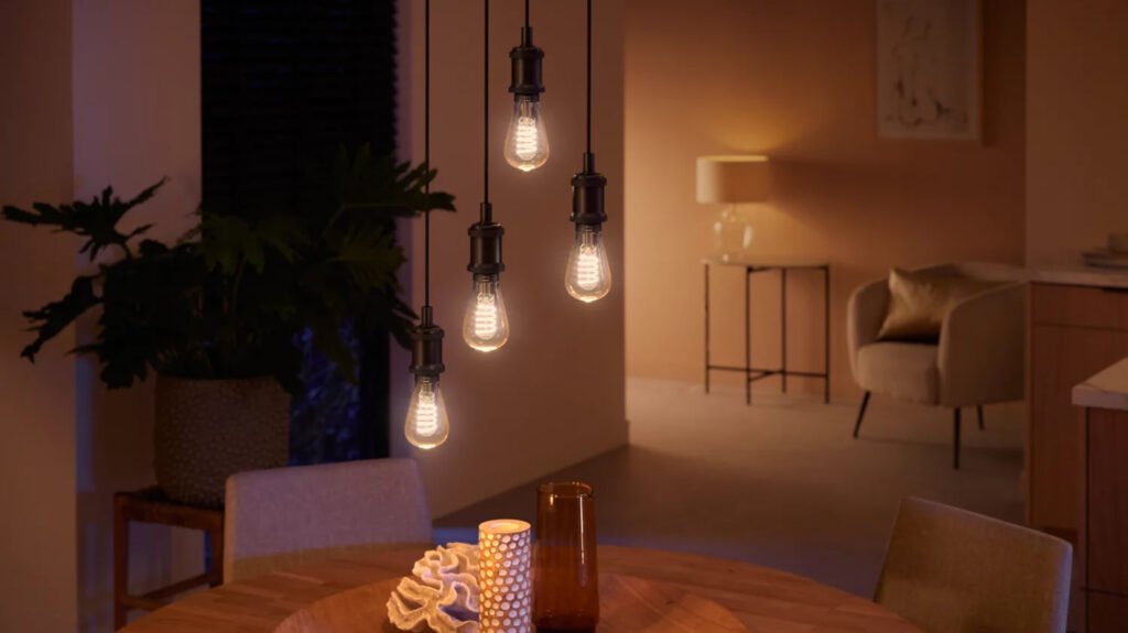 Save 45% on this retro Philips Hue Smart 60W ST19 smart light