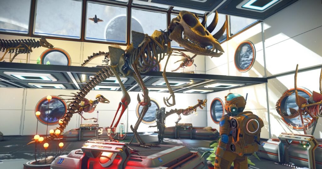 The new No Man’s Sky Relics update lets players dig for bones