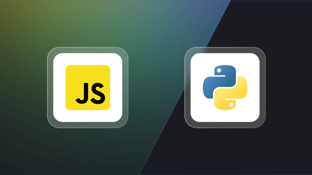 Web scraping with JavaScript vs. Python in 2025