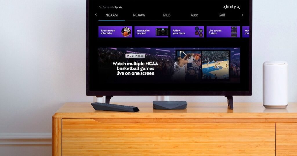 Xfinity gets ready for March Madness with new multiview