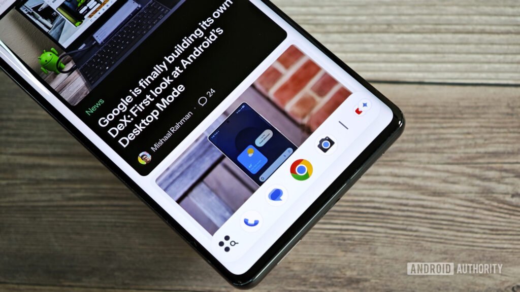 Android’s phone taskbar isn’t quite ready yet, but it’s already getting a multitasking boost