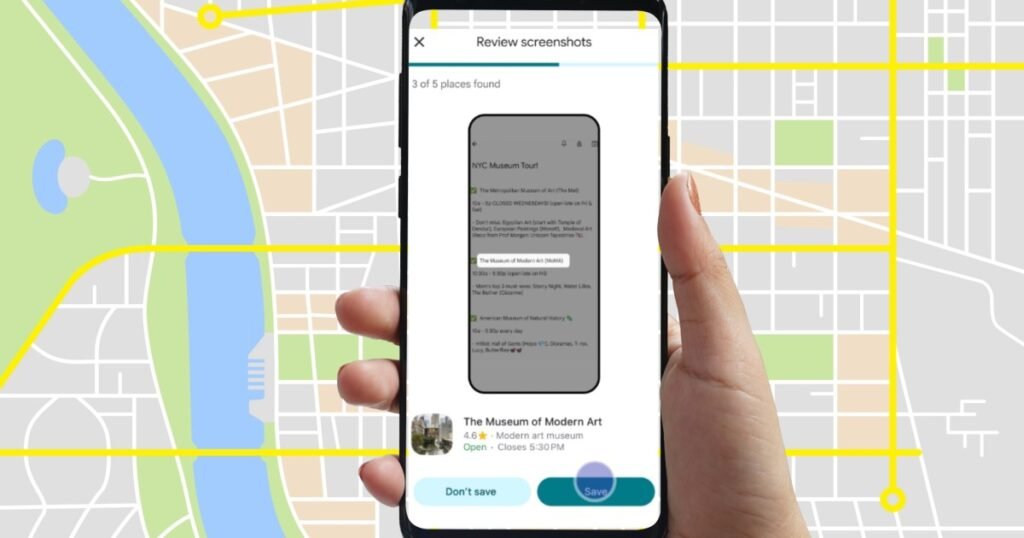 Google Maps gets a screenshot tool that eases travel planning on your iPhone