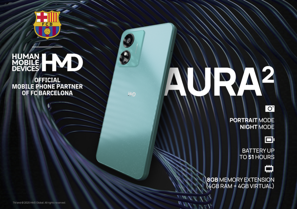 HMD Unveils Aura2: A powerful and affordable smartphone for everyday use