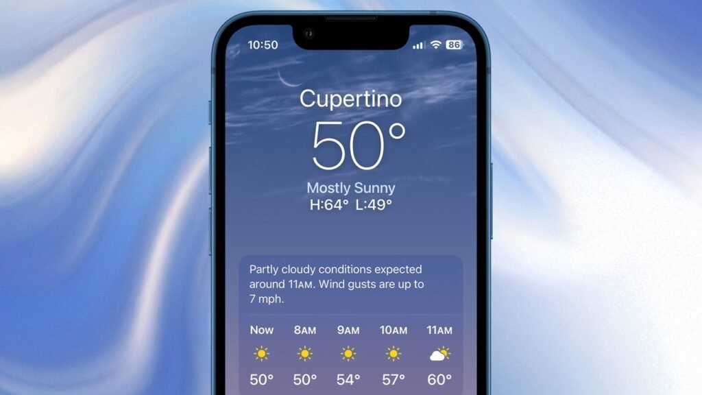 How to use Apple Weather app