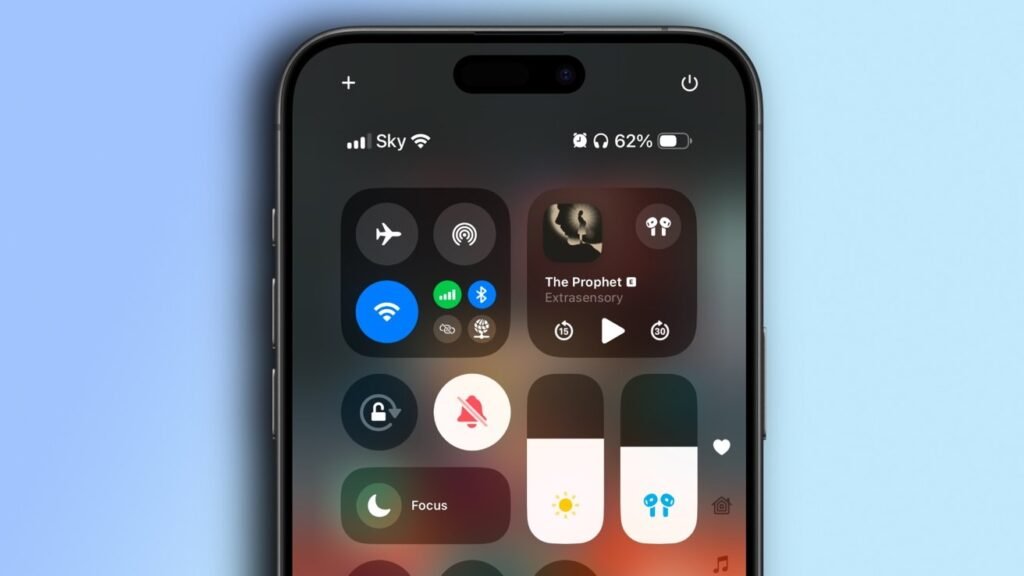 How to use iOS 18 iPhone Control Center