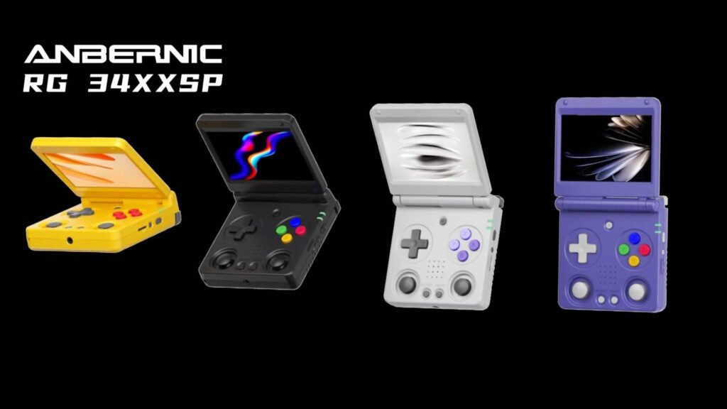 The Anbernic RG 34XXSP tries to fill the void left by the GBA SP